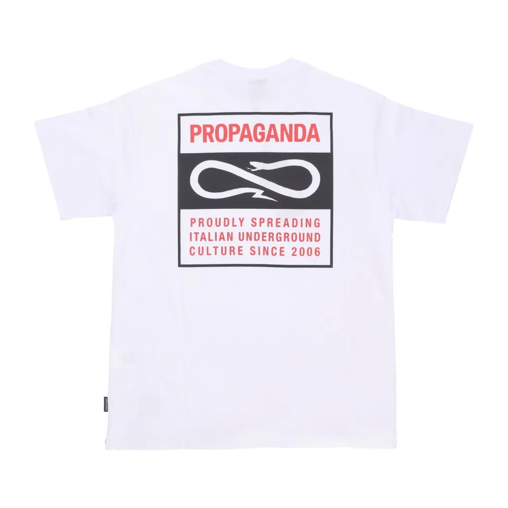maglietta uomo label classic tee WHITE
