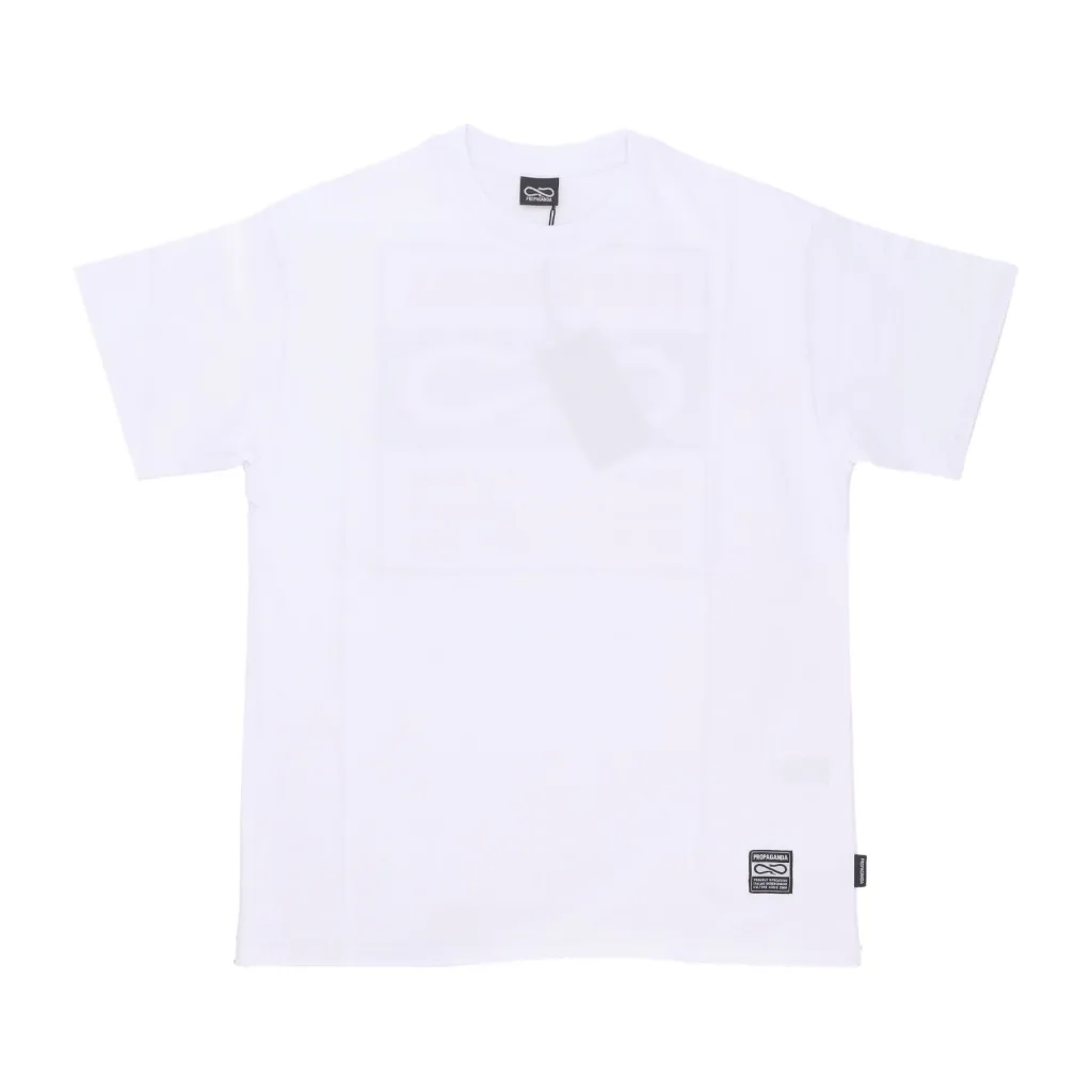 maglietta uomo label classic tee WHITE