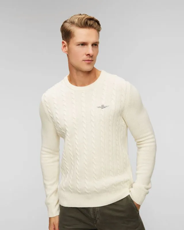 Maglione in lana da uomo Aeronautica Militare