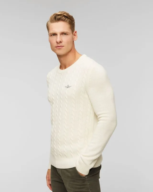 Maglione in lana da uomo Aeronautica Militare