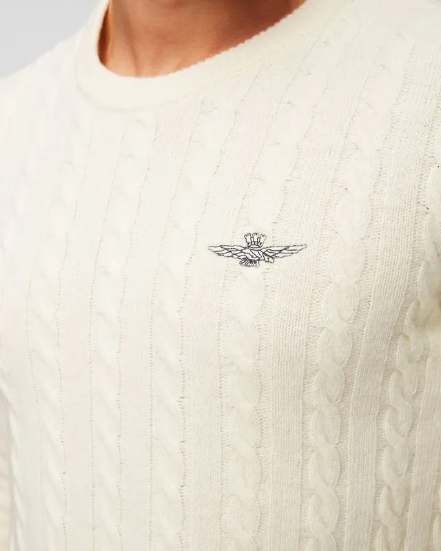 Maglione in lana da uomo Aeronautica Militare