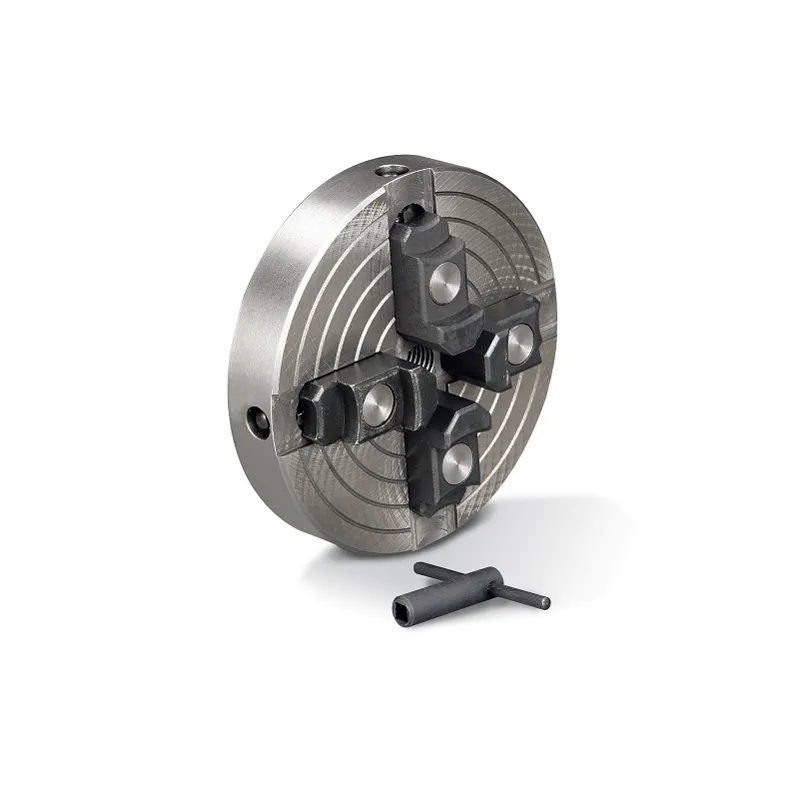 Mandrino a 4 griffe indipendenti da 150 mm.
