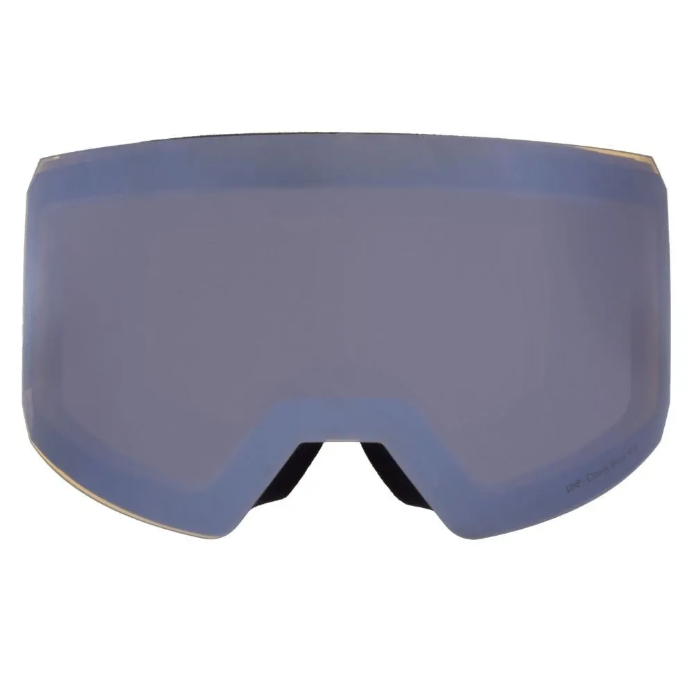 Maschera da sci con fascia Red Bull Line Matt Black Nero/Bianco