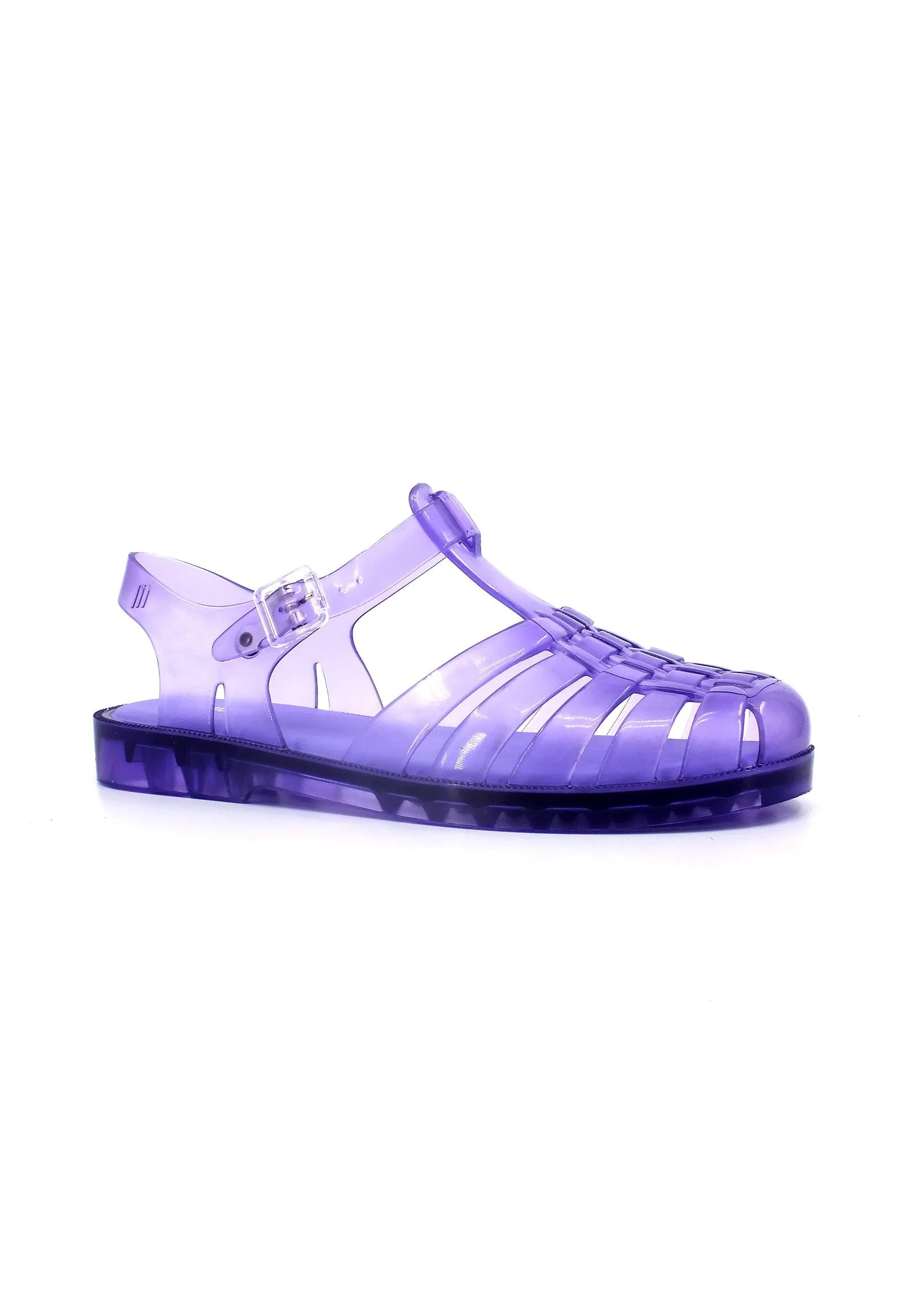 MELISSA The Real Jelly Possession Sandalo Gomma Donna Lilac Clear 33718