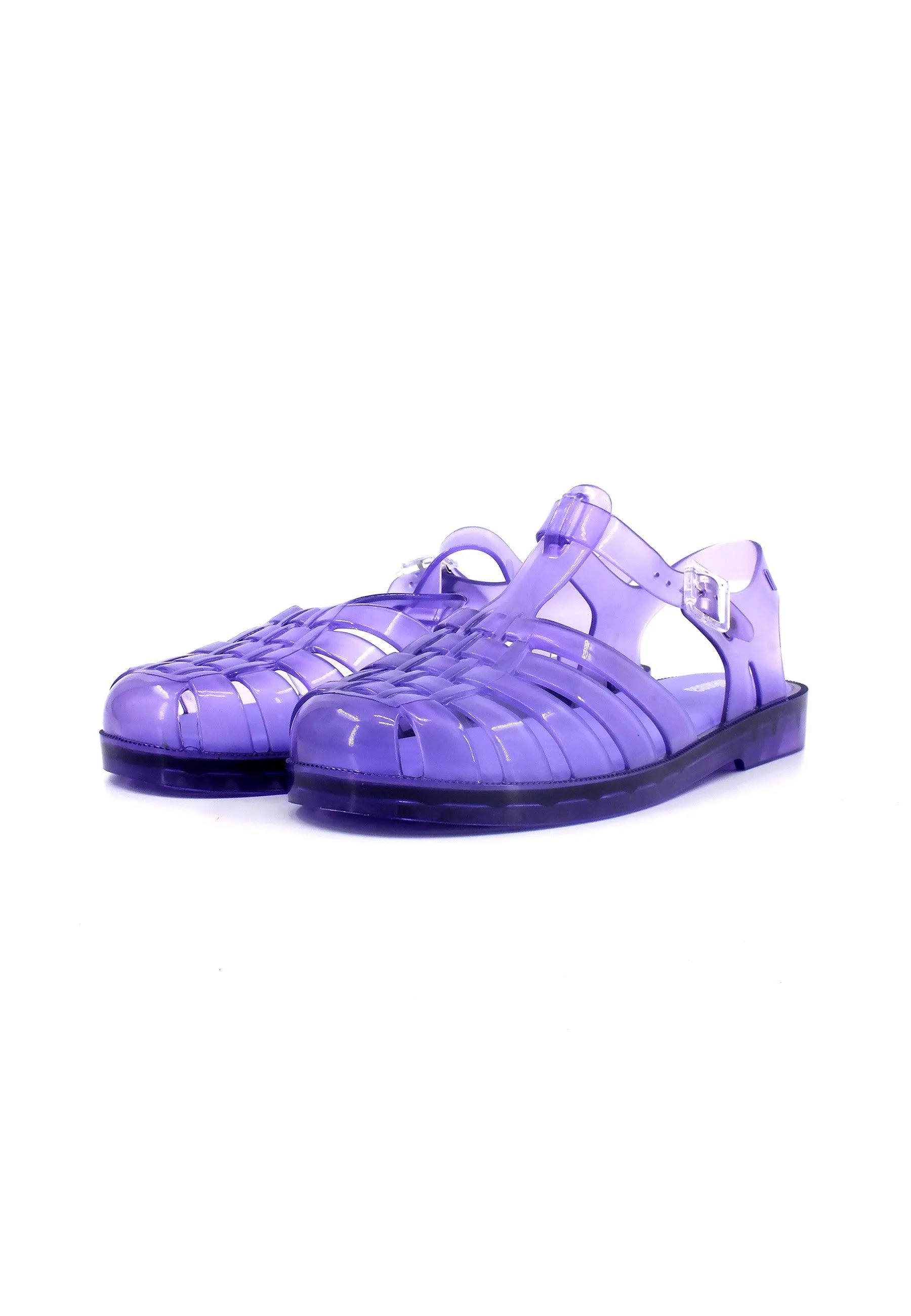 MELISSA The Real Jelly Possession Sandalo Gomma Donna Lilac Clear 33718