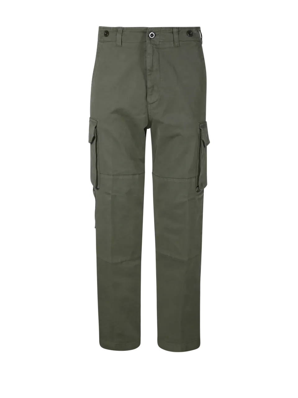 MEN DEPARTMENT FIVE GREEN COTTON FLEET CARGO PANT