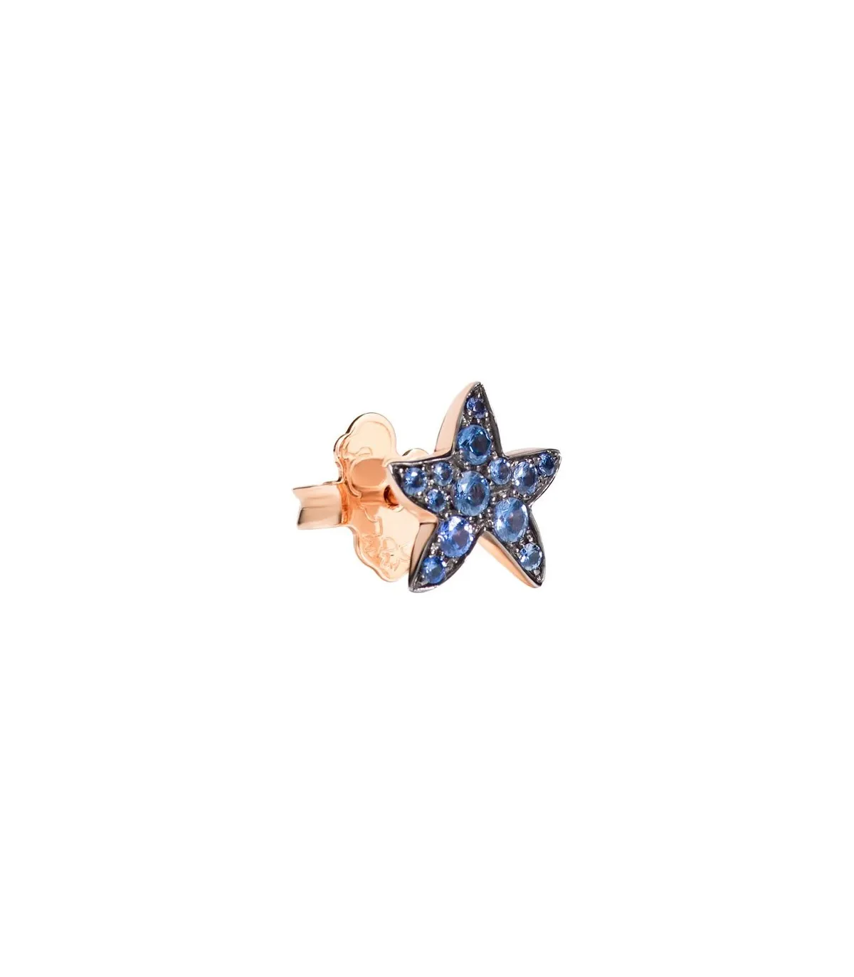 Monorecchino Dodo Stellina Oro Rosa Zaffiri DHB5001STARS0ZA9R