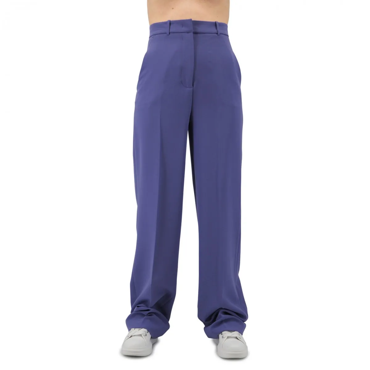 Pantalone Dritto Con Etichetta
