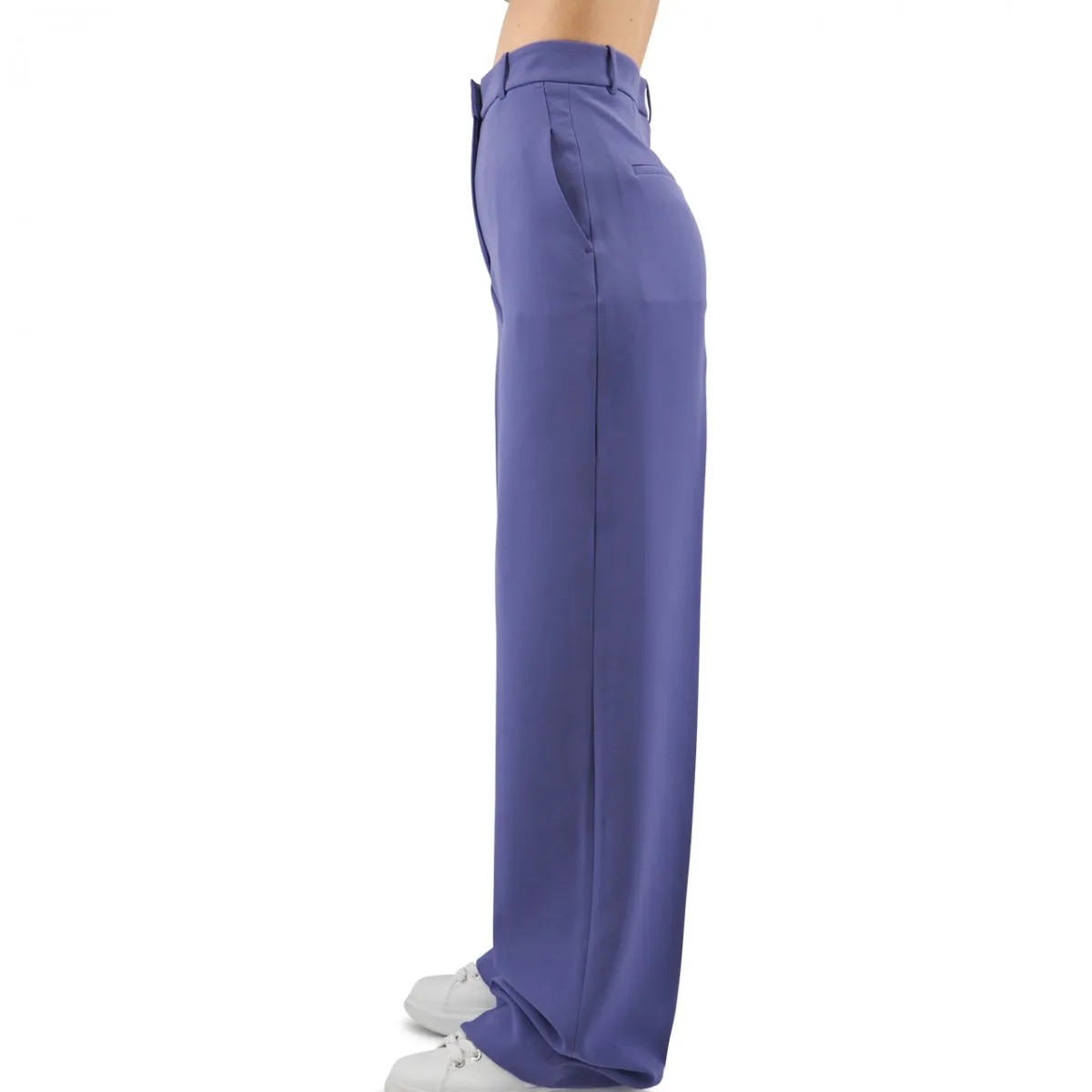 Pantalone Dritto Con Etichetta