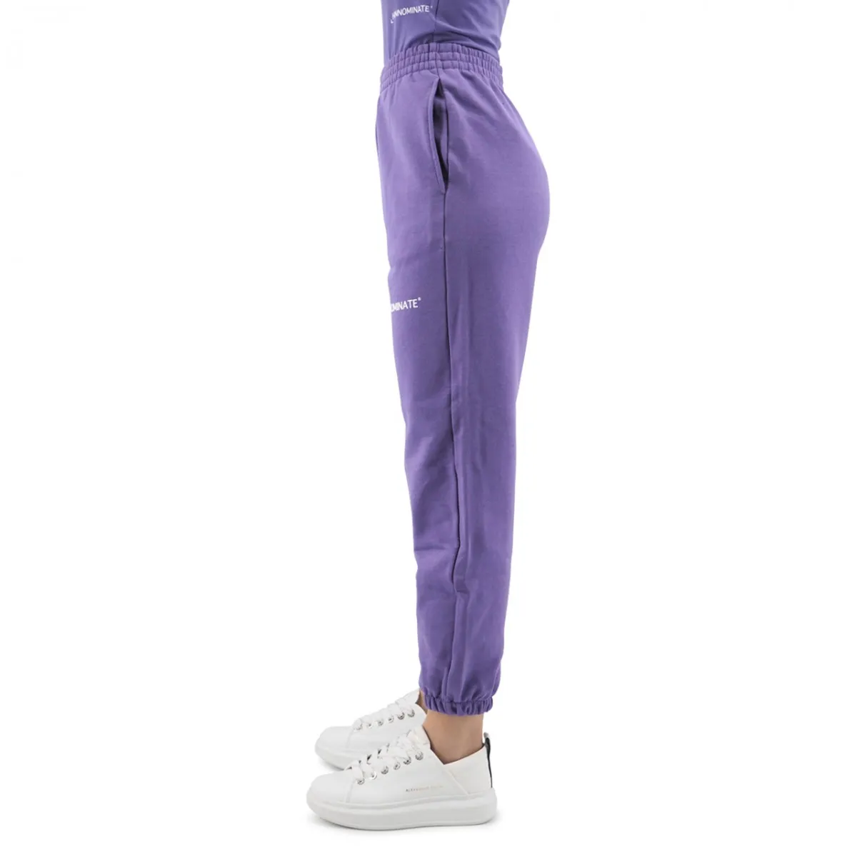 Pantalone In Felpa Con Stampa