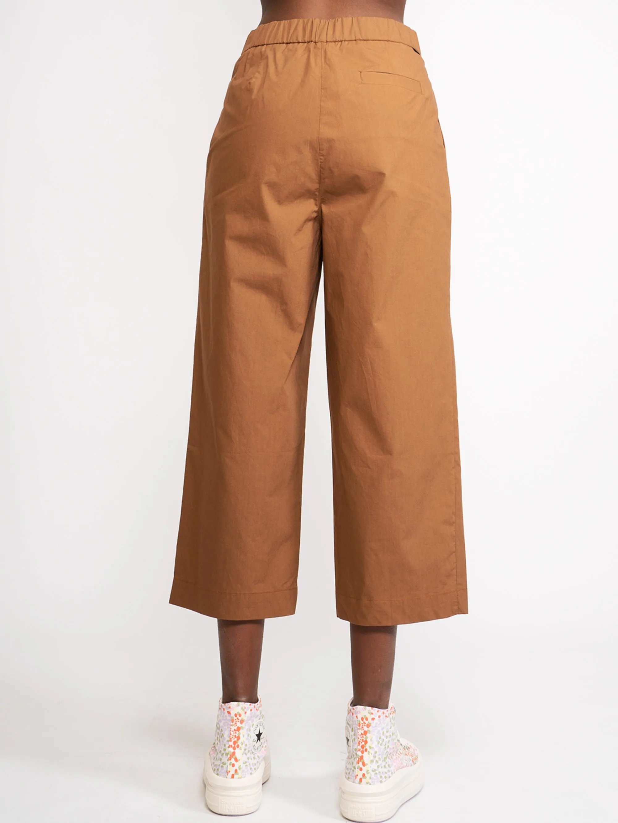 Pantaloni con Pences Marrone