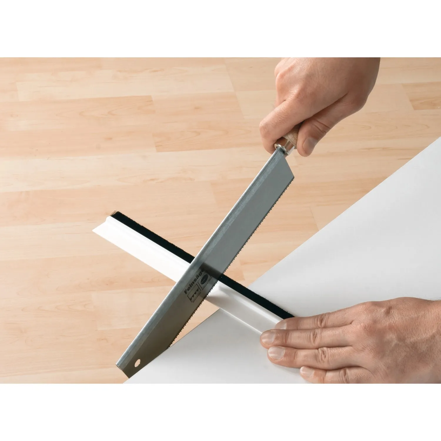 Paraspifferi sottoporta standard Tesamoll per pavimenti lisci L 12 mm trasparent