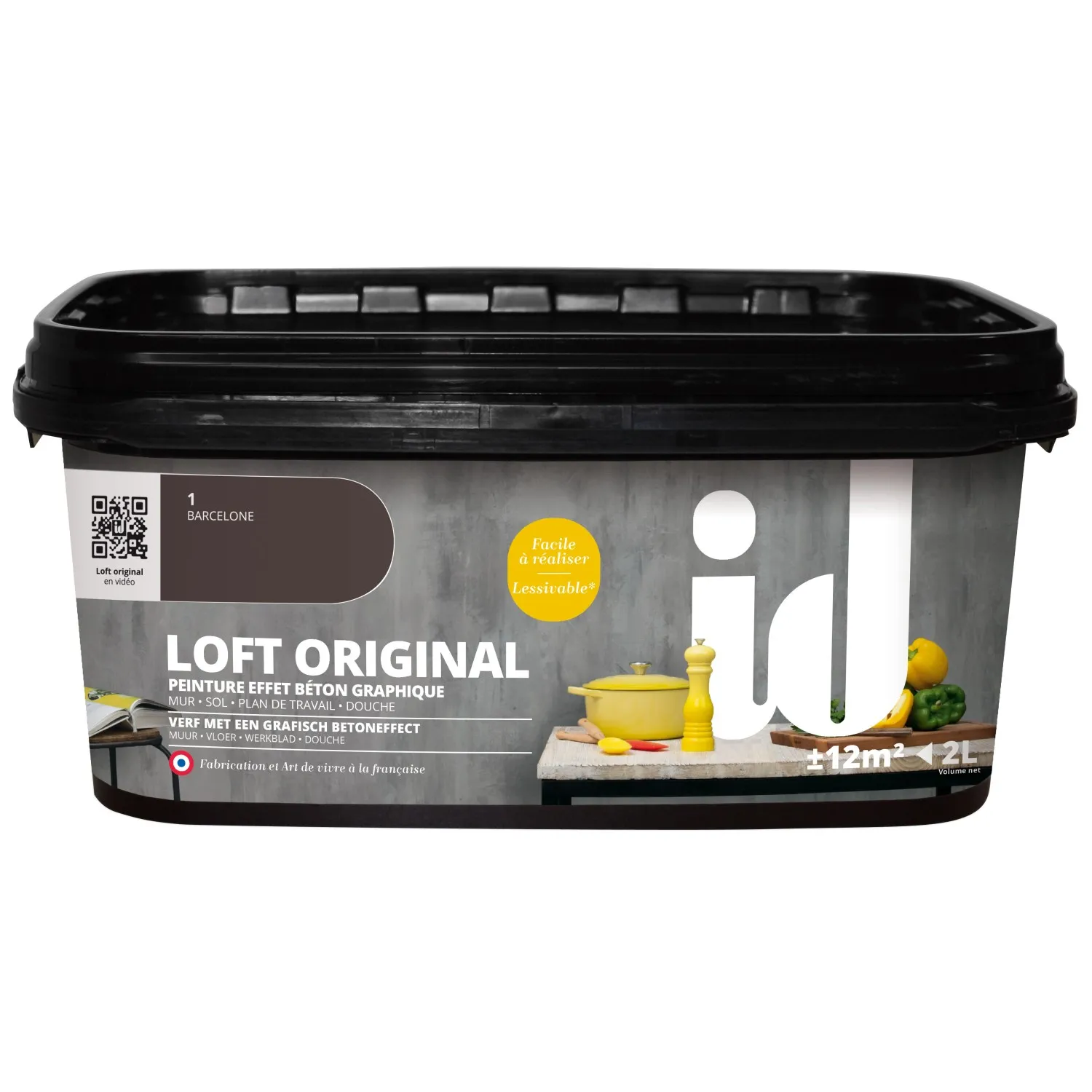 Pittura murale Loft Beton Barcellona 2L