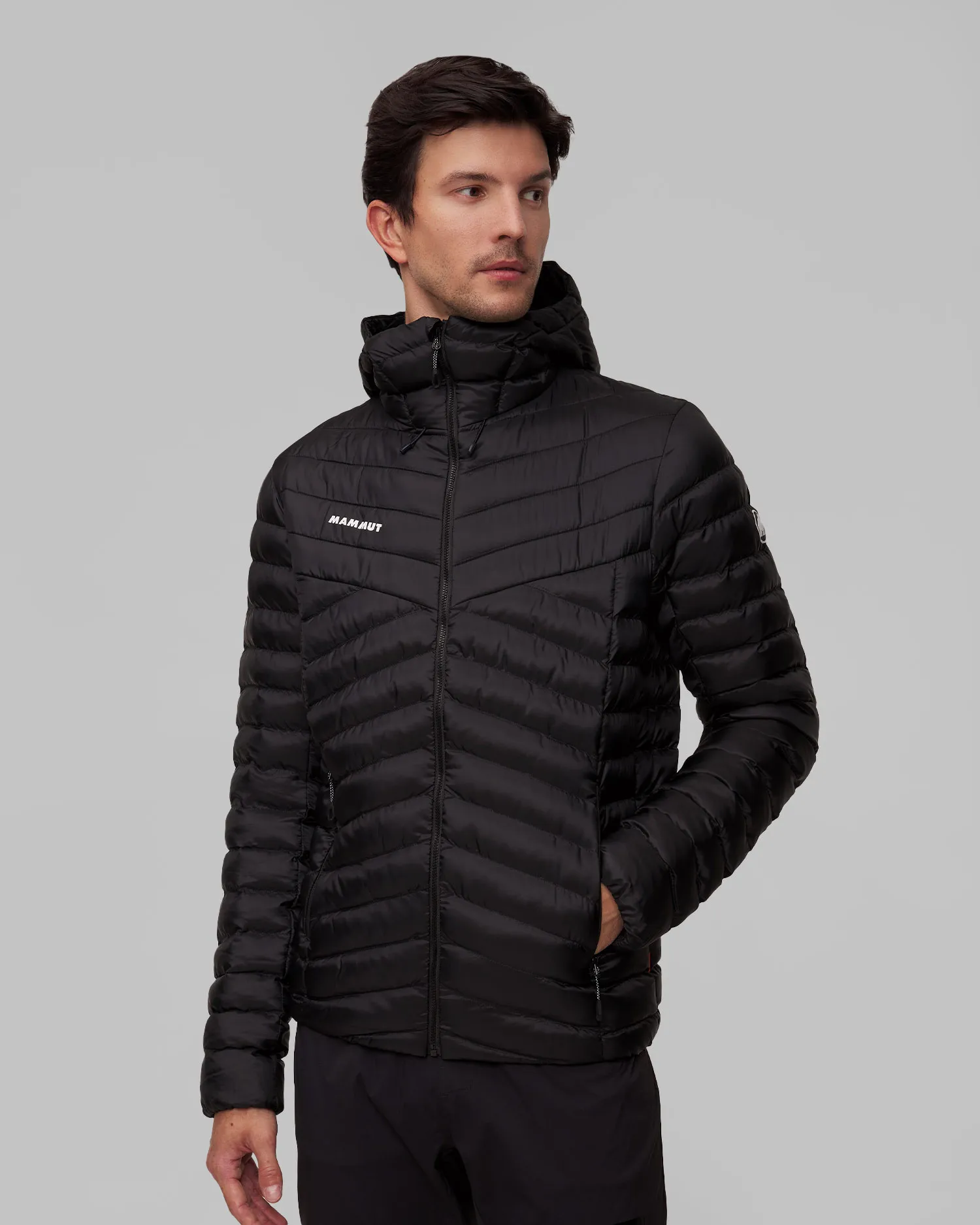 Piumino da uomo Mammut Albula IN nero 101301781-1