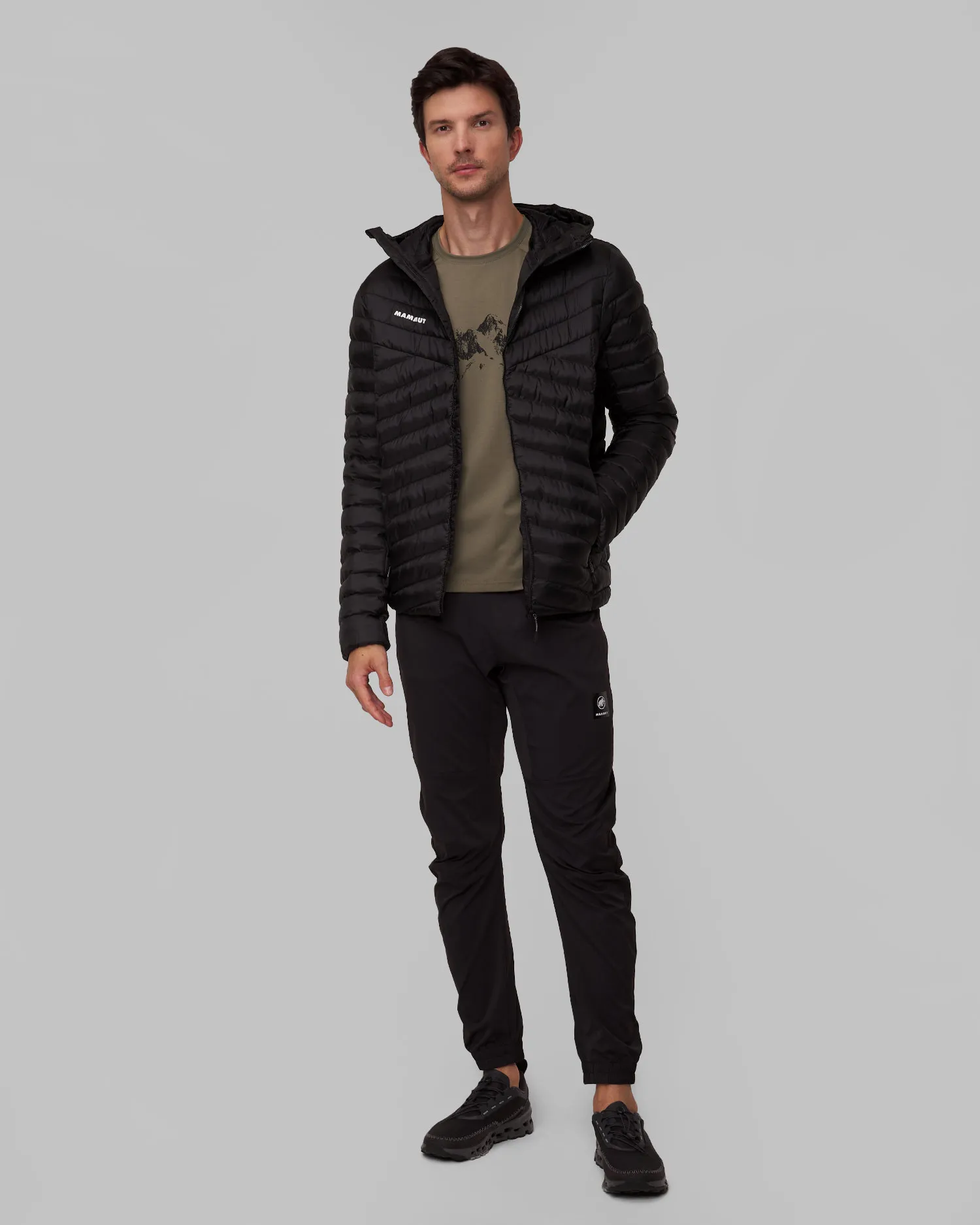 Piumino da uomo Mammut Albula IN nero 101301781-1