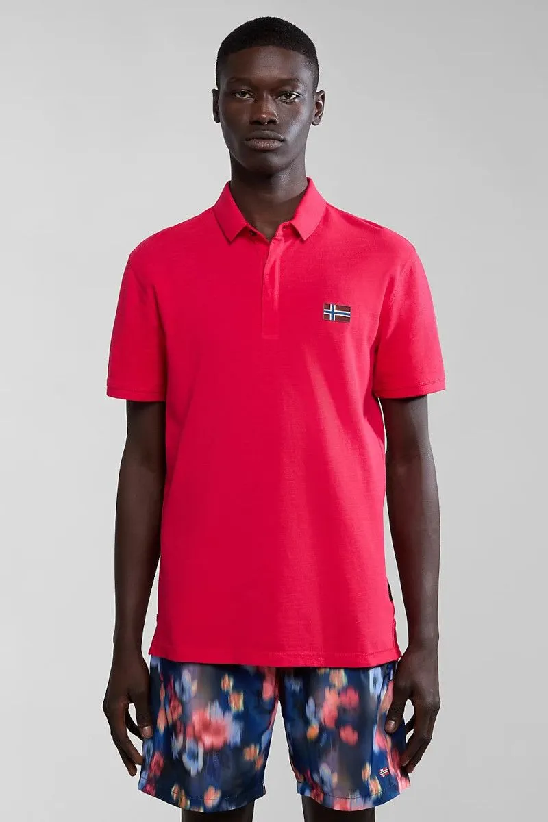 Polo a maniche corte Ebea uomo Rosso