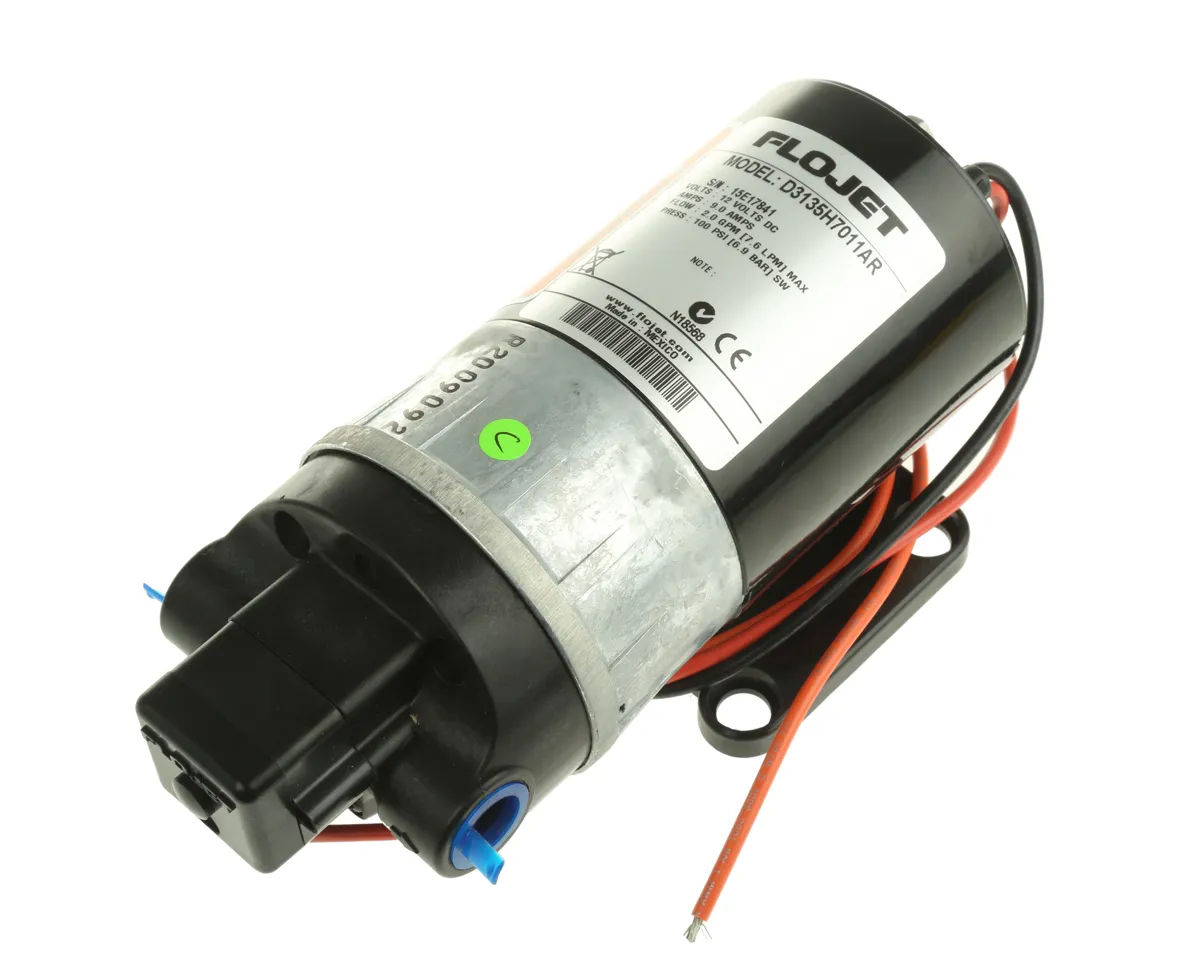 Pompa di mandata positiva a membrana Xylem Flojet, funz. elettrico, 12 V, 8.1L/min, 7,1 bar