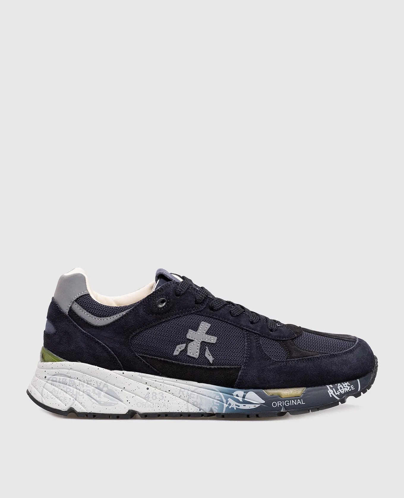 Premiata Sneakers combo blu di Mase MASE