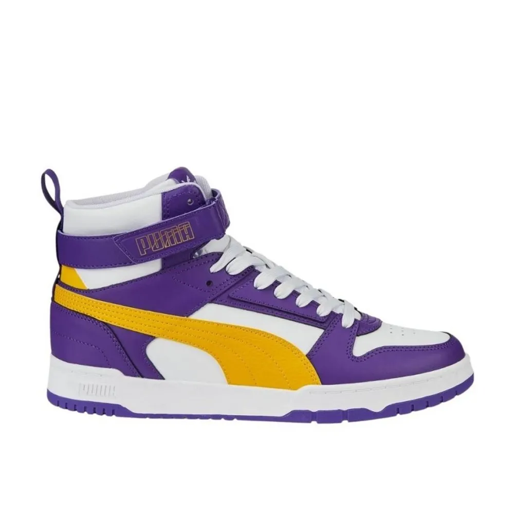 PUMA - RBD GAME - SCARPE UOMO - VIOLA-BIANCO-GIALLO - 385839-04