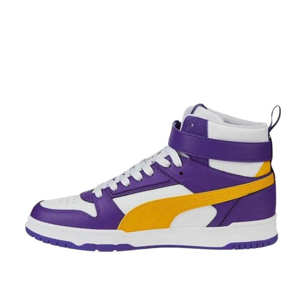 PUMA - RBD GAME - SCARPE UOMO - VIOLA-BIANCO-GIALLO - 385839-04