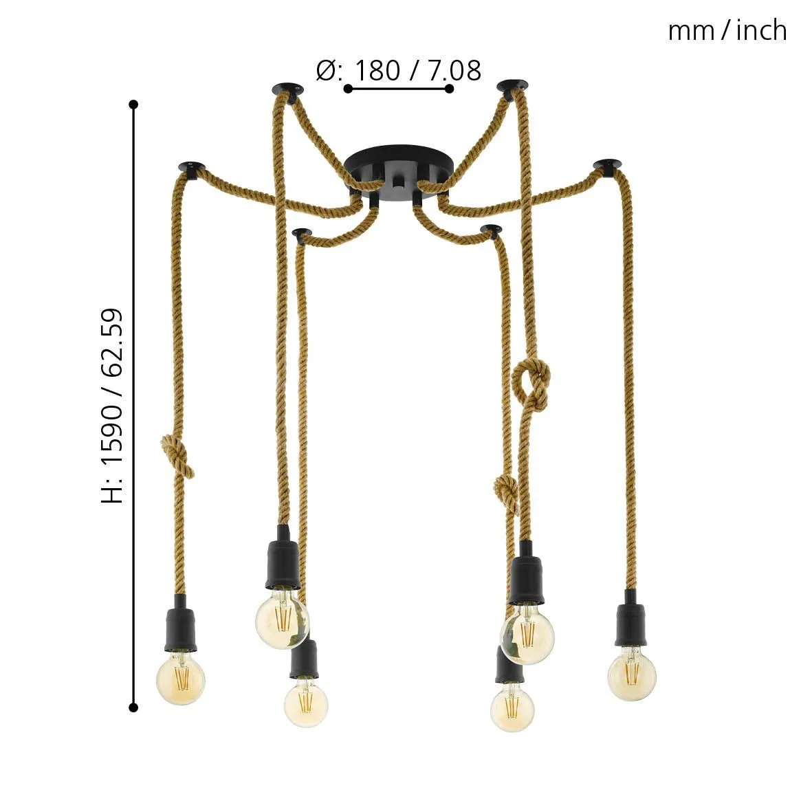 RAMPSIDE Lampada a sospensione