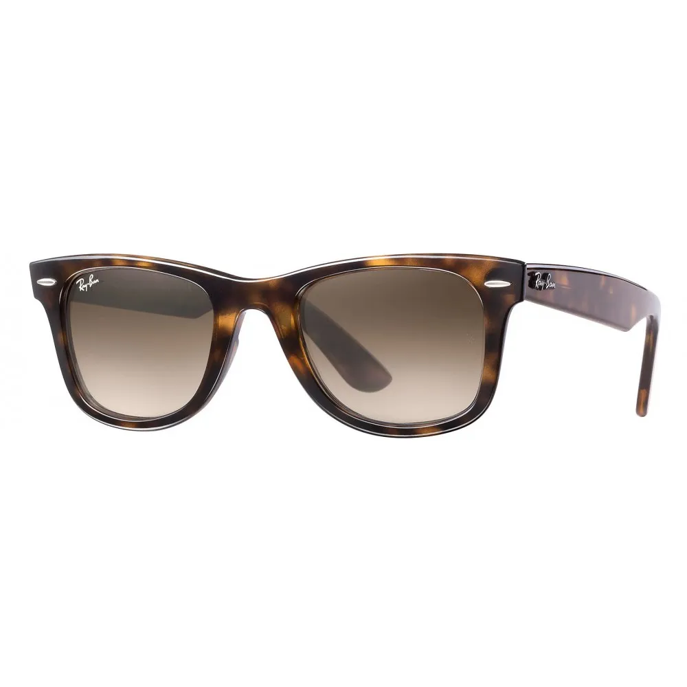 Ray-Ban - RB4340 710/51 - Original Wayfarer Ease - Tartaruga - Lente Marrone Chiaro Sfumata - Occhiali da Sole - Ray-Ban Eyewear