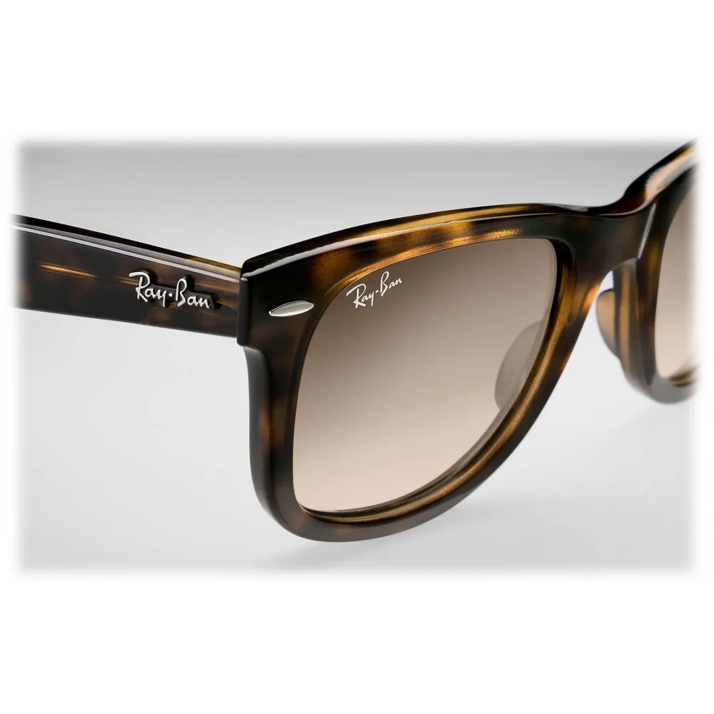 Ray-Ban - RB4340 710/51 - Original Wayfarer Ease - Tartaruga - Lente Marrone Chiaro Sfumata - Occhiali da Sole - Ray-Ban Eyewear