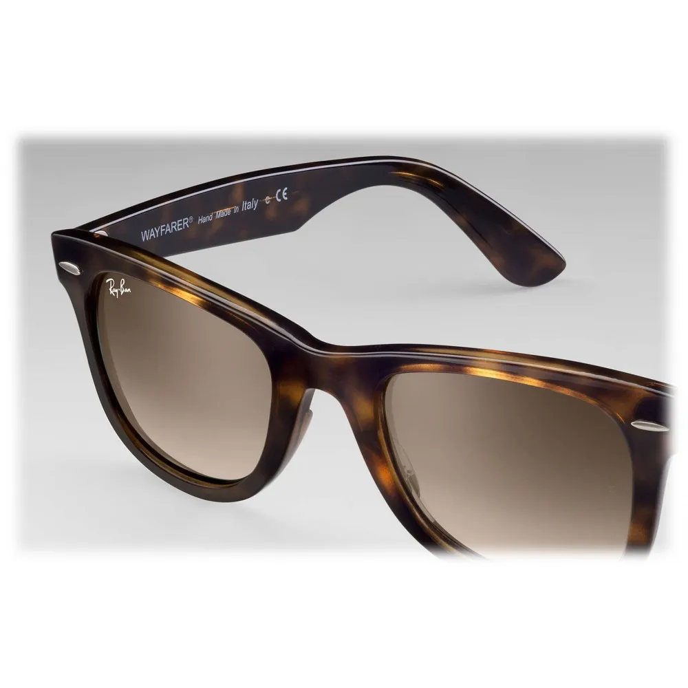 Ray-Ban - RB4340 710/51 - Original Wayfarer Ease - Tartaruga - Lente Marrone Chiaro Sfumata - Occhiali da Sole - Ray-Ban Eyewear