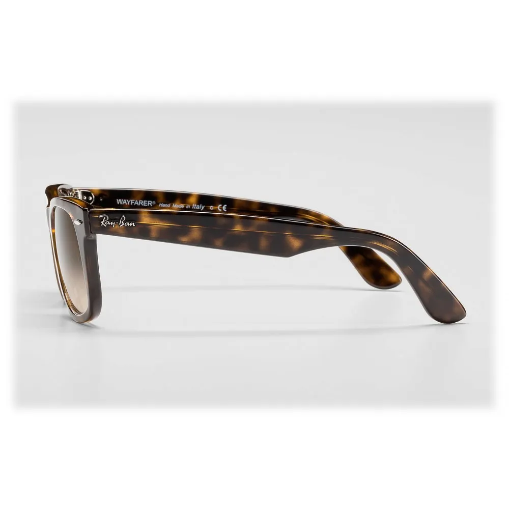 Ray-Ban - RB4340 710/51 - Original Wayfarer Ease - Tartaruga - Lente Marrone Chiaro Sfumata - Occhiali da Sole - Ray-Ban Eyewear