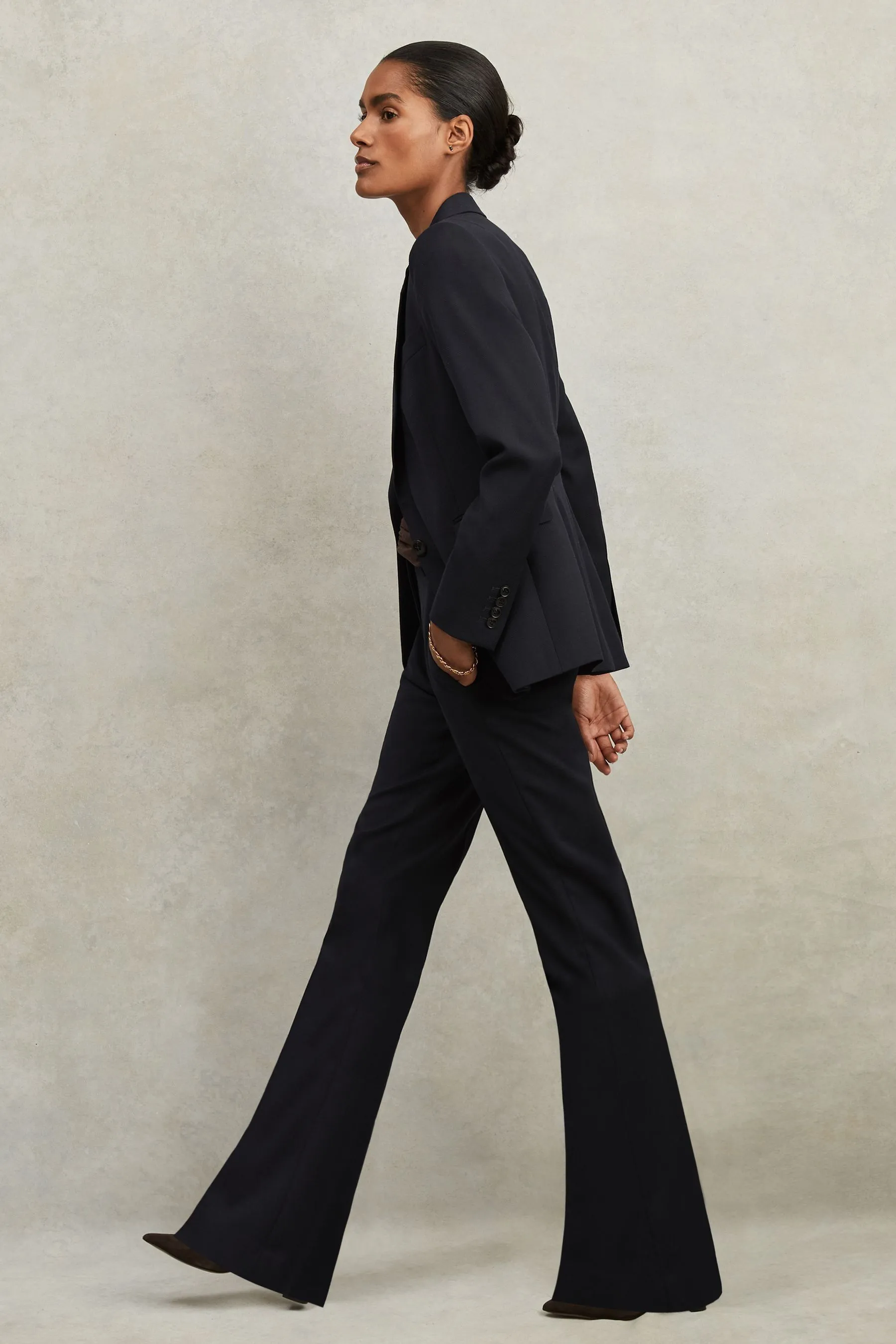 Reiss Pantalone Abito Abito Sartoriale Haisley in Misto Lana    