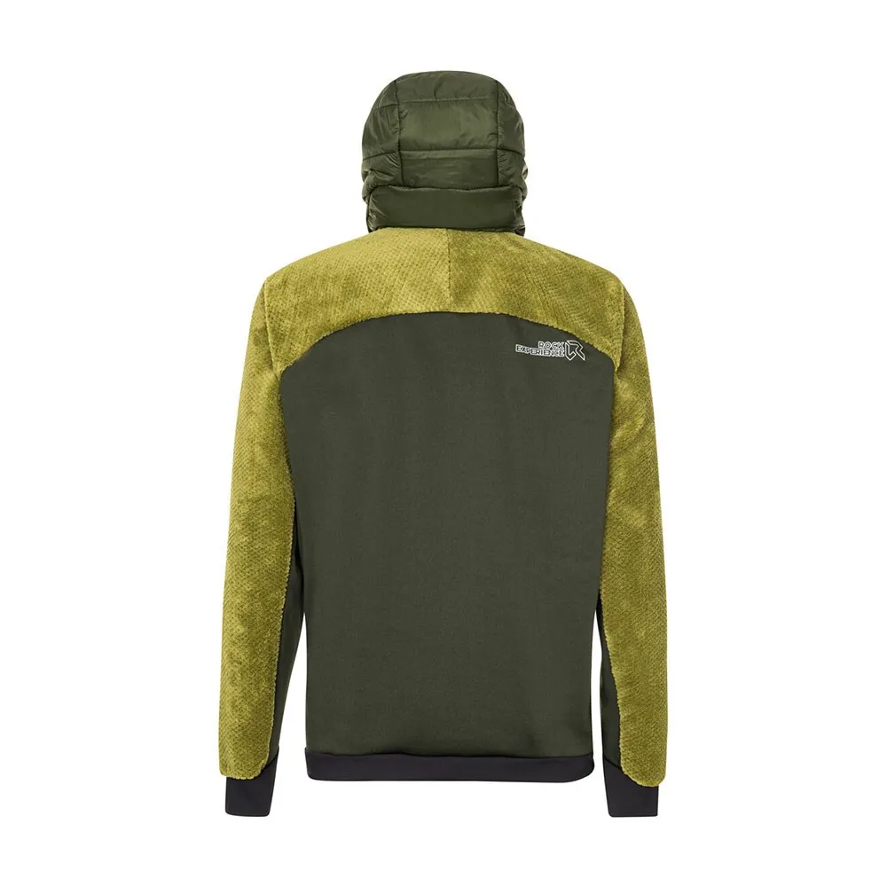 Rock Experience Giacca Trekking Wild Cat Hybrid Verde Uomo