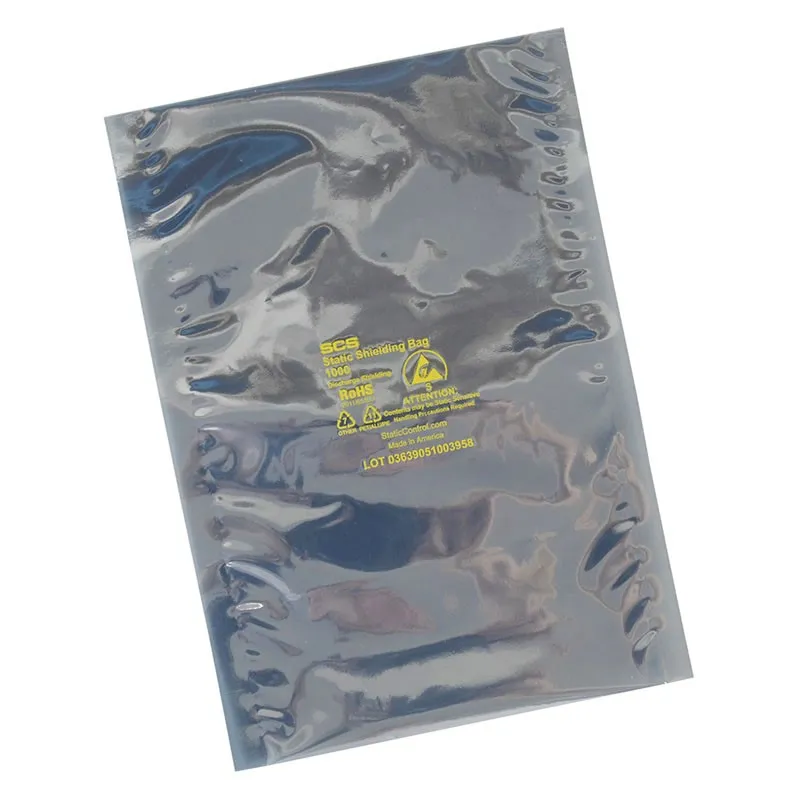 Sacchetto antistatico SCS 760mm x 100mm, col. Argento, 100 pz.