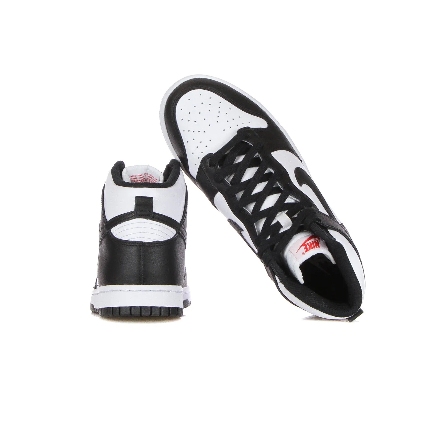 Scarpa Alta Uomo Dunk High Retro White/black/university Red