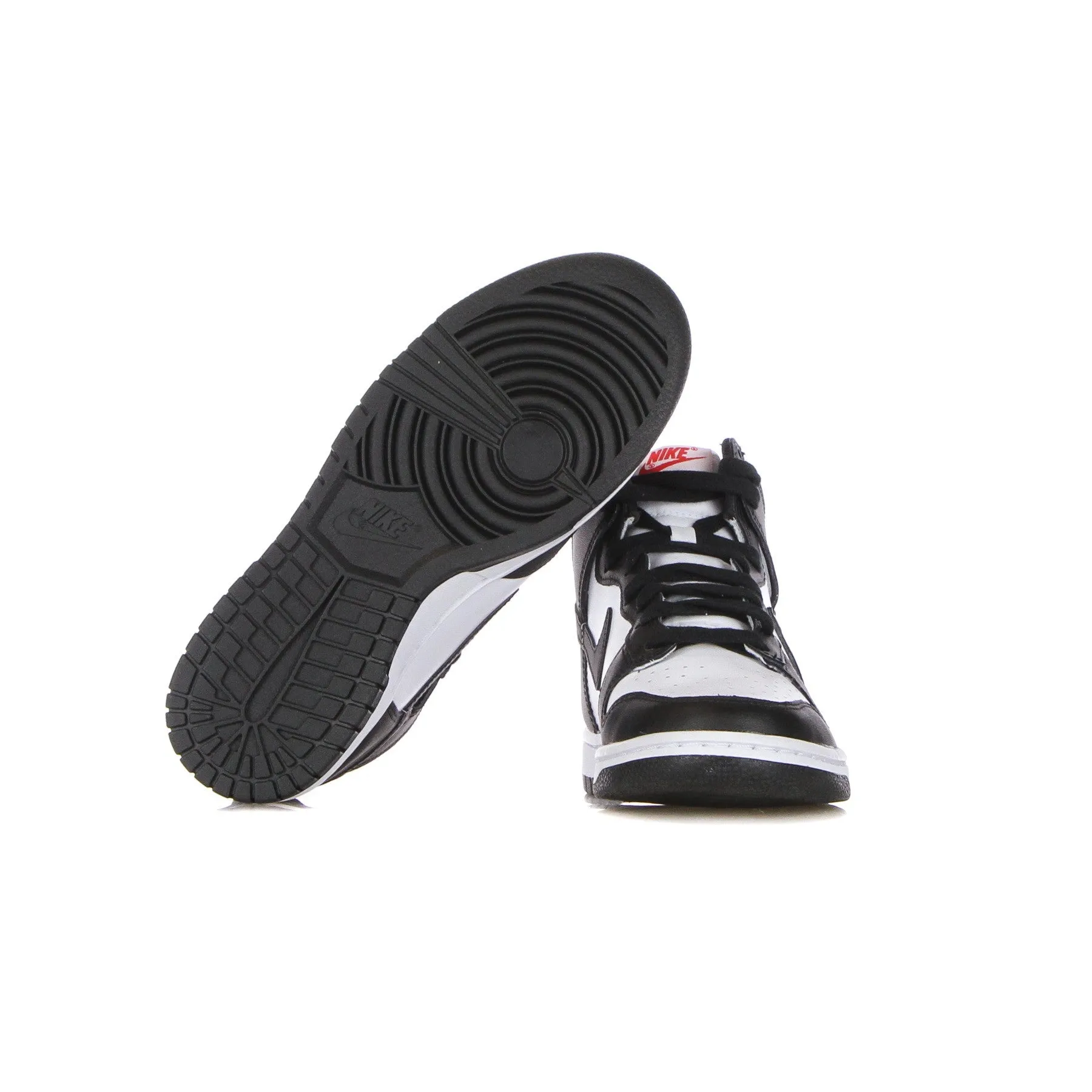 Scarpa Alta Uomo Dunk High Retro White/black/university Red