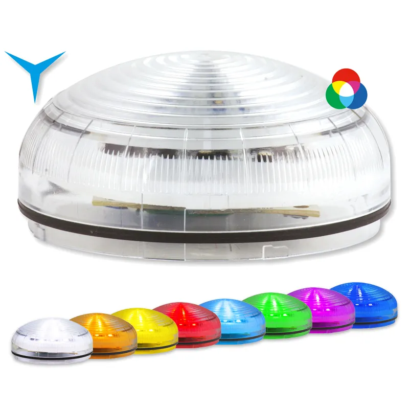 Segnalatore LED Illuminazione continua, Sirena, LED, Multicolore, 12 → 24 V, 40 → 80 V, 120 → 240 V