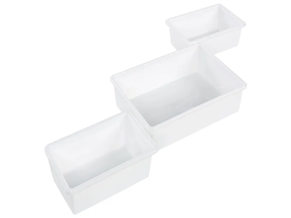 Shelf with 9 Boxes Grey COLLIE