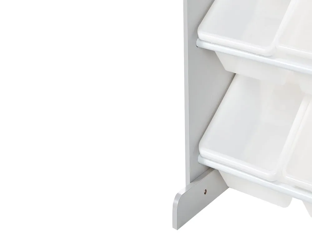 Shelf with 9 Boxes Grey COLLIE