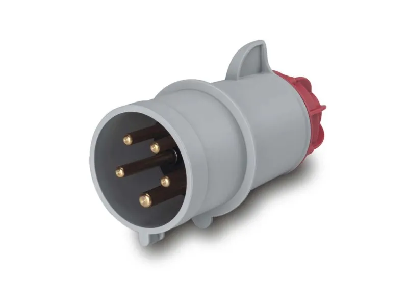 Spina mobile IEC309 32A 3P+N+T 346/415V~, IMQ, CE