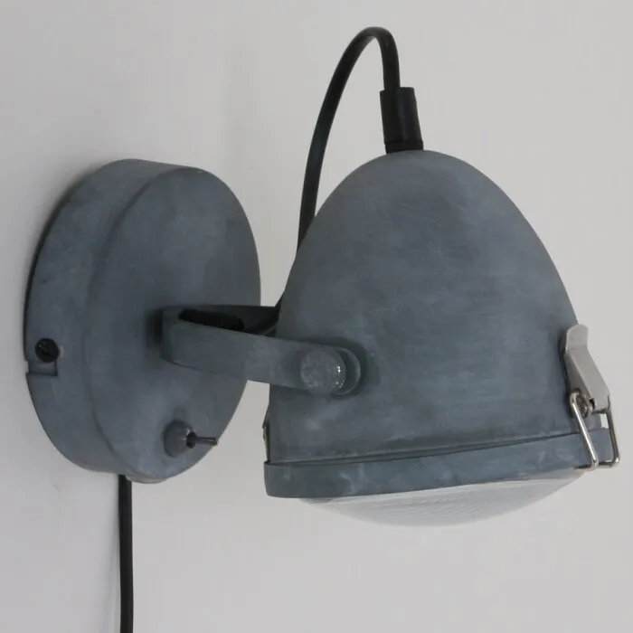 Steinhauer Mexlite Applique Grigio, 1-Luce