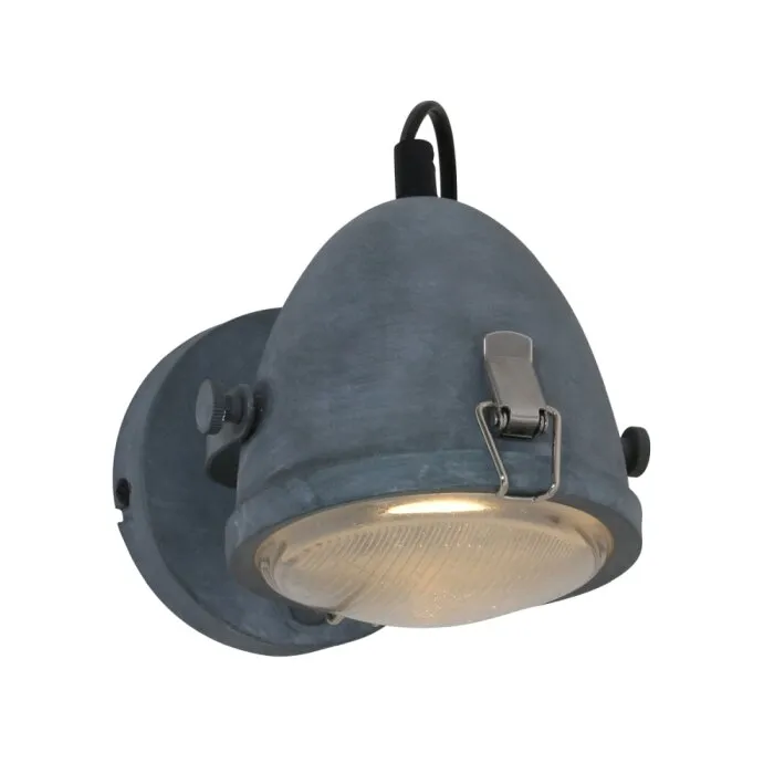 Steinhauer Mexlite Applique Grigio, 1-Luce