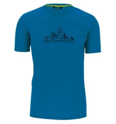 T-shirt Karpos Maglia stampa Loma (INDIGO B) uomo