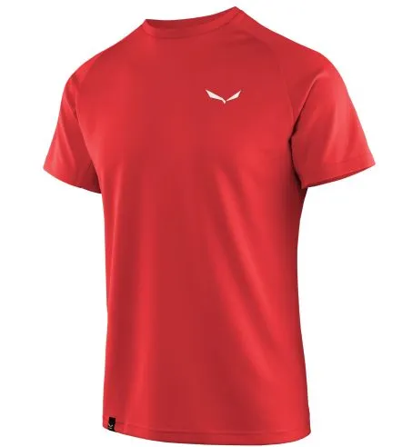 T-SHIRT SALEWA SPORTY DRY'TON - Rosso