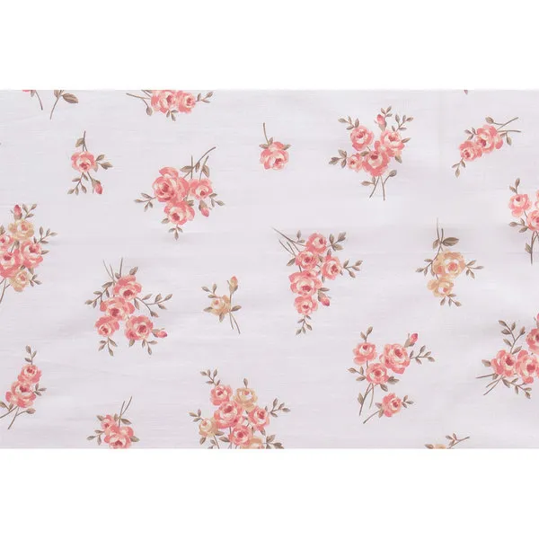 Tendenza floreale Parure copripiumino bifaccia Mazzolin di fiori/naturale cotone singolo