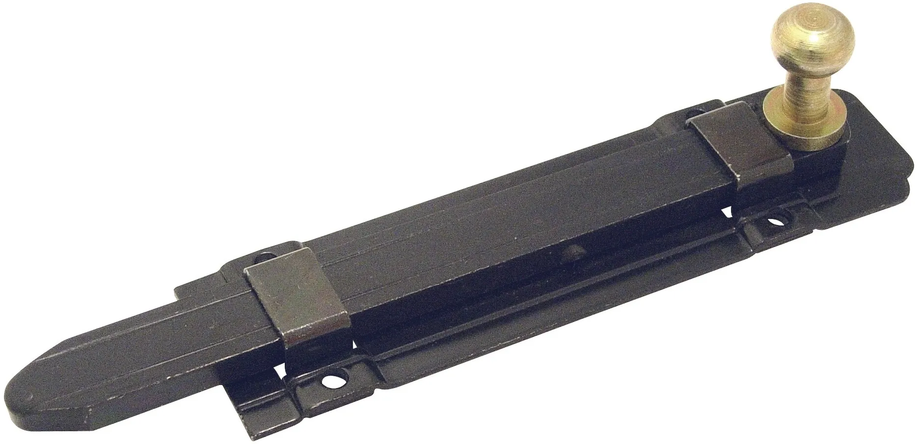 Thema catenaccio verticale nero 125 mm