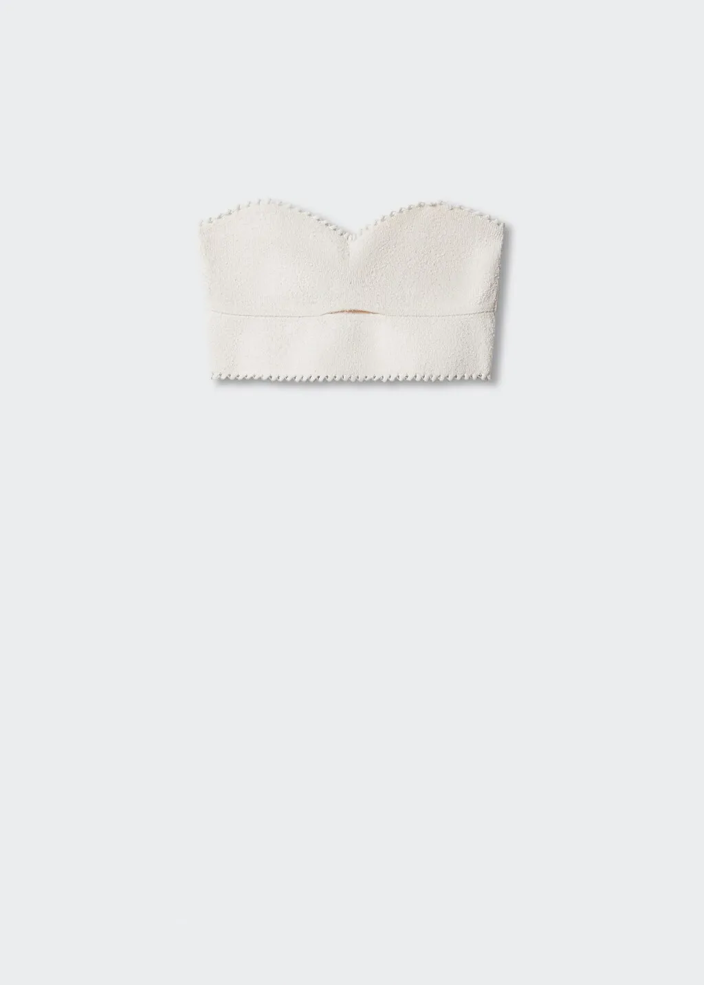 Top crop maglia