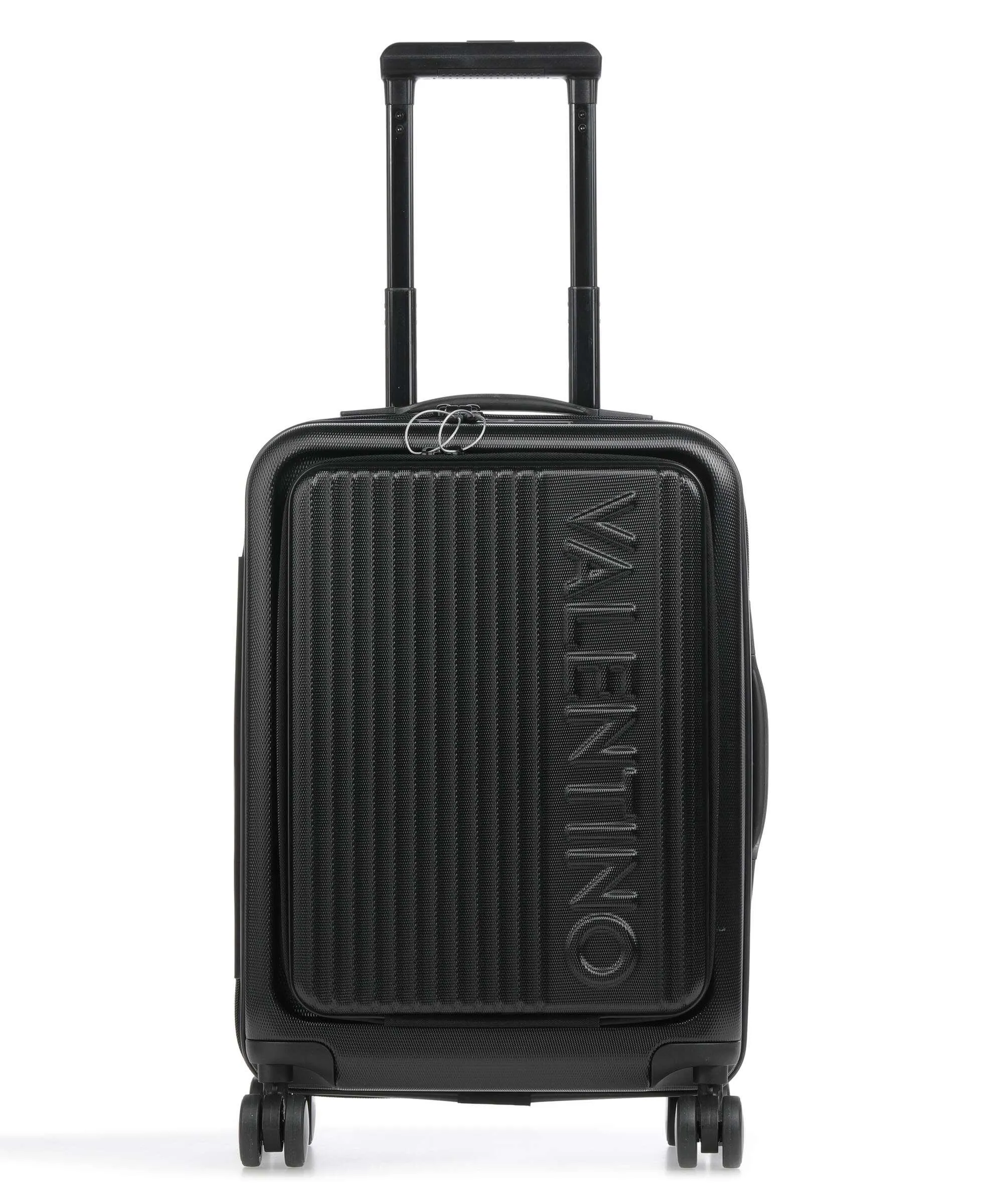  Valentino Bags Lexplor Valigia trolley (4 ruote) nero 55 cm  