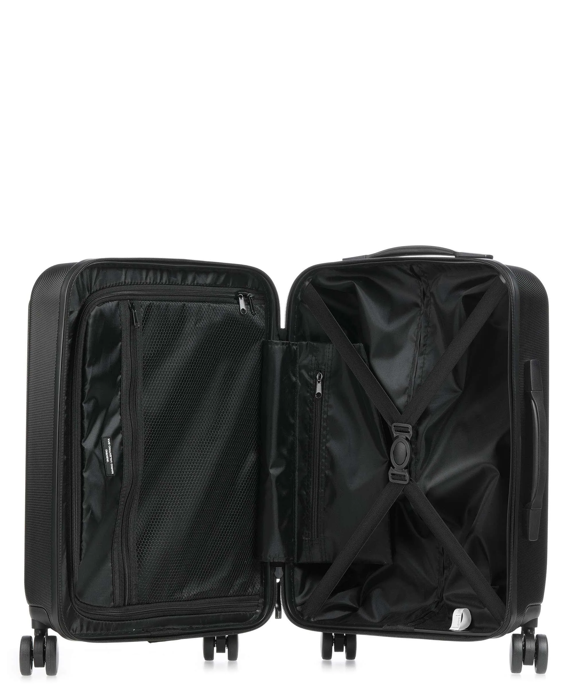  Valentino Bags Lexplor Valigia trolley (4 ruote) nero 55 cm  