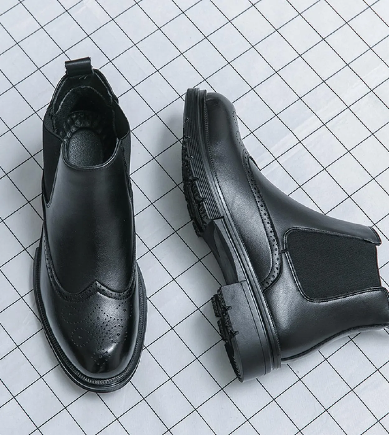 Xianzen Stivali Invernali In Pelle Da Uomo Stivali Di Marca Italiani Da Uomo Stivali Classici In Pelle Marrone Per Il Tempo Libe