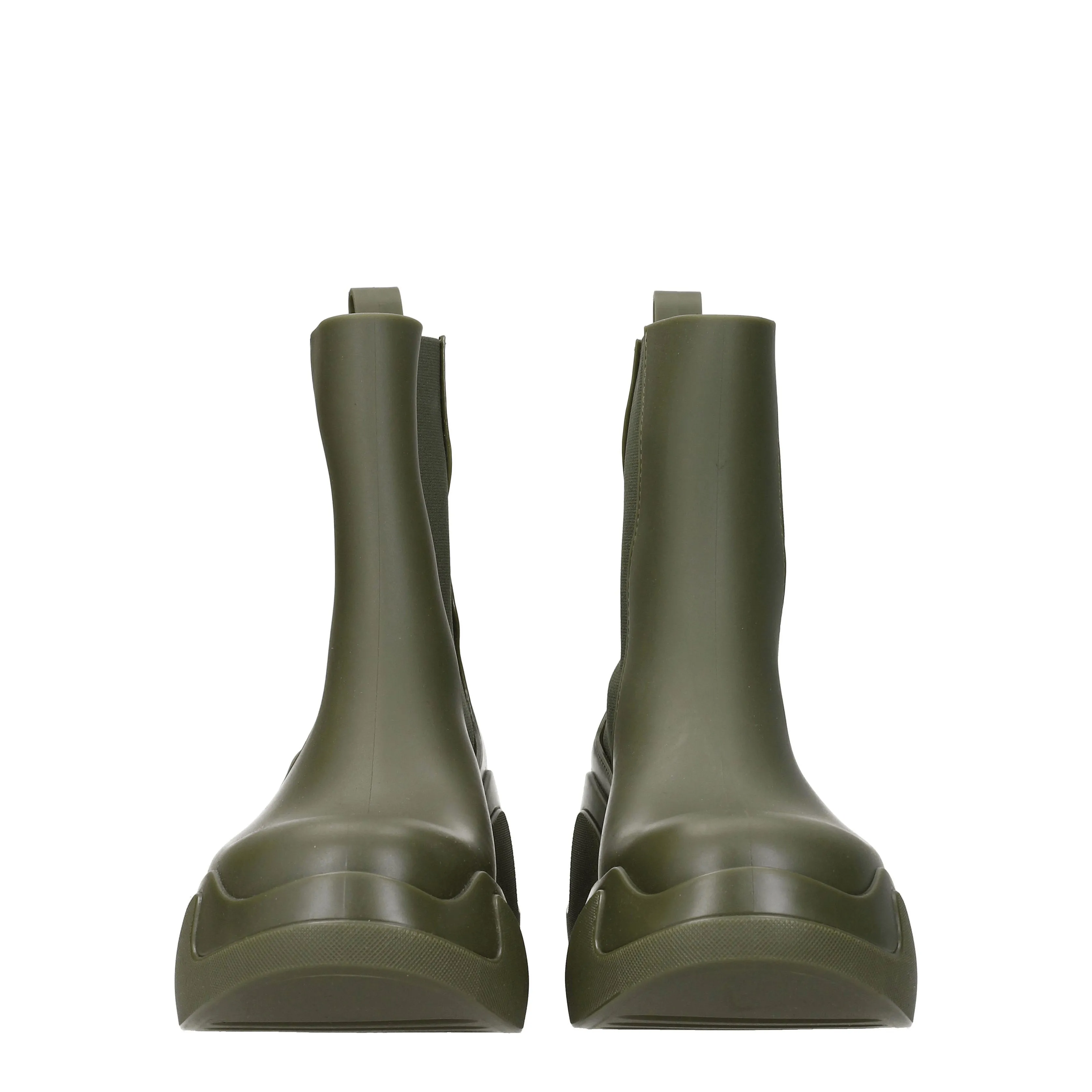 Xocoi Stivaletti Donna PVC Verde/Oliva